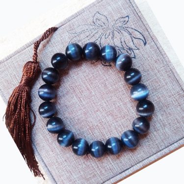 Vòng đeo tay đá mã não đen