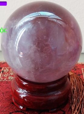 Cầu phong thủy thạch anh tím