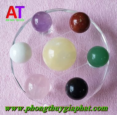 Đĩa thất tinh thạch anh