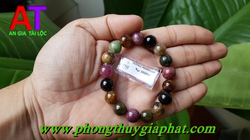 Vòng đeo tay đá Tourmaline