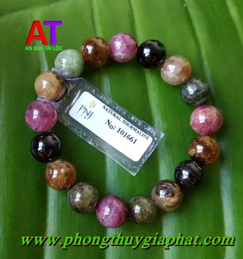 Vòng đeo tay đá Tourmaline