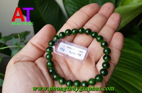 Vòng đeo tay đá Diopside