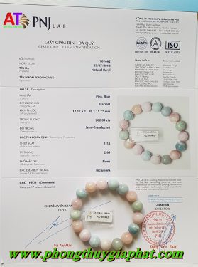 Vòng đeo tay đá BERLY