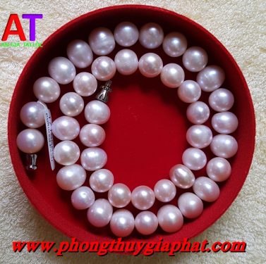 Vòng đeo cổ ngọc trai trắng 565
