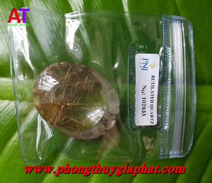 Mặt dây chuyền thạch anh tóc vip 83