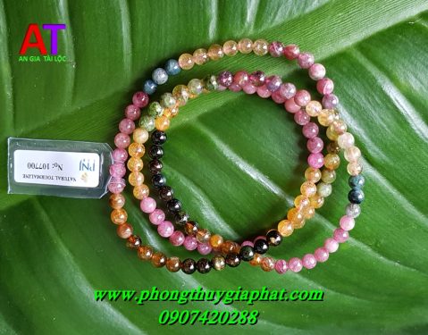 Vòng đeo tay dây đá TourmalineVòng đeo tay dây đá Tourmaline