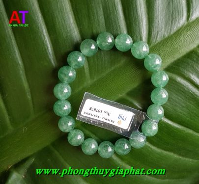 Vòng đeo tay thạch anh xanh
