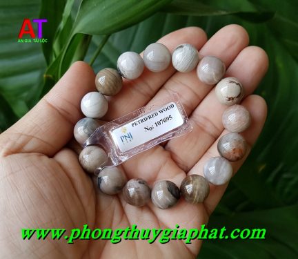 Vòng đeo tay gỗ hóa thạch
