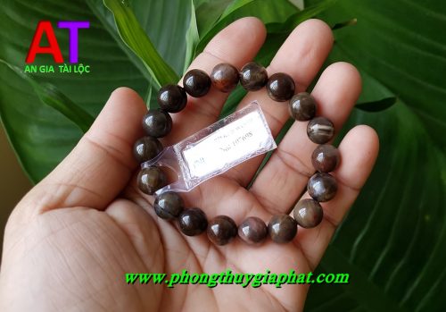 Vòng đeo tay gỗ hóa thạch