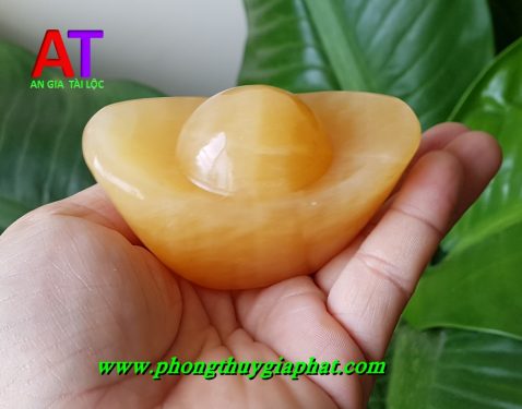 Thỏi vàng tài lộc ngọc hoàng long - Kim nguyên bảo
