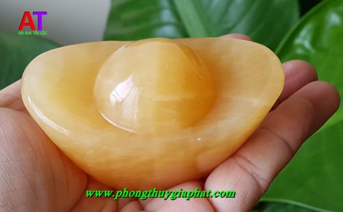 Thỏi vàng tài lộc ngọc hoàng long - Kim nguyên bảo