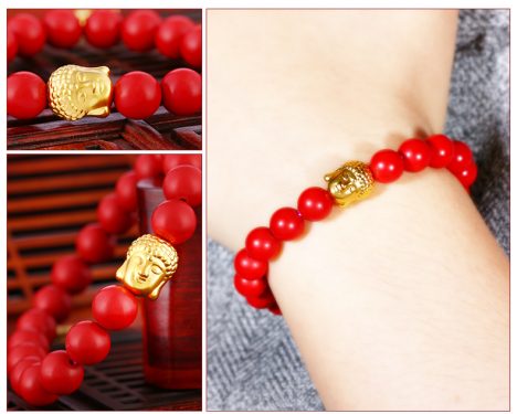 Vòng tay phong thủy “bùa may mắn”