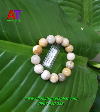Vòng đeo tay san hô hóa thạch