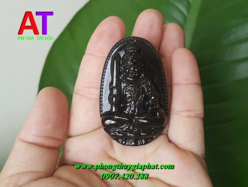 Phật bản mệnh đá núi lửa (Obsidian)