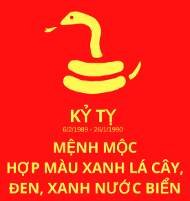 Phong thủy tuổi Kỷ Tỵ 1989