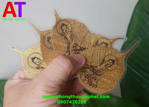 Lá bồ đề mạ vàng