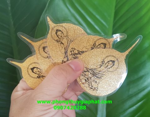 Lá bồ đề mạ vàng