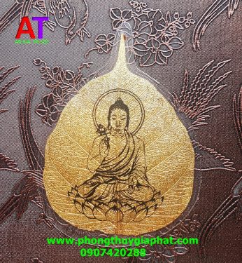 Lá bồ đề mạ vàng