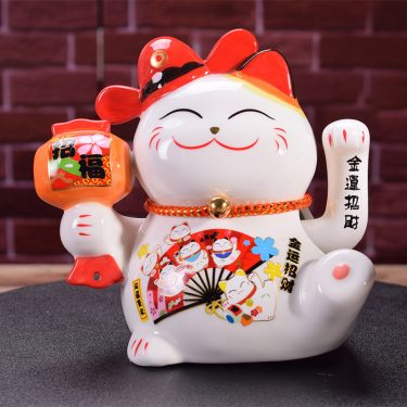 Mèo thần tài may mắn