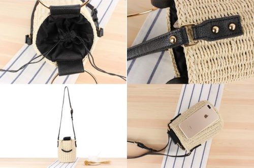 Túi cói thời trang đi biển, Túi cói thời trang, Túi cói