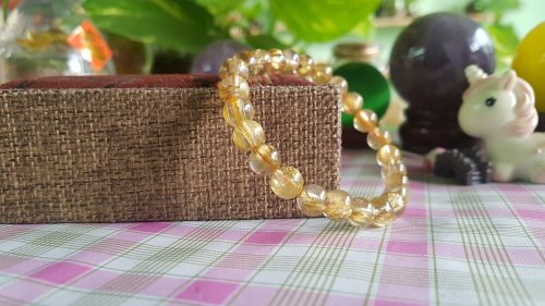 Vòng tay thạch anh tóc vàng