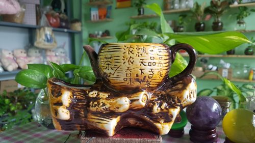 Chậu cây hình ấm cổ