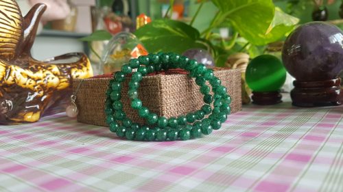 Vòng tay thạch anh dâu tây quấn 3 vòng