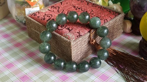 Vòng tay thạch anh tóc xanh