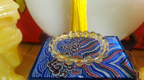 Vòng đeo tay thạch anh tóc vàng