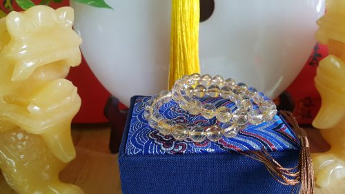 Vòng đeo tay thạch anh tóc vàng