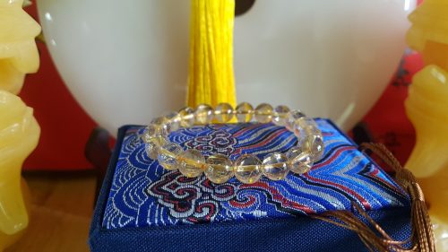 Vòng đeo tay thạch anh tóc vàng