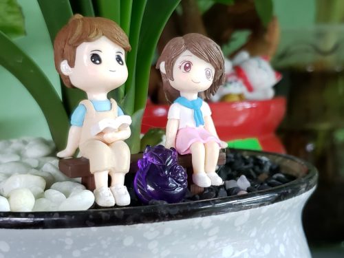 nhẫn hồ ly thạch anh tím