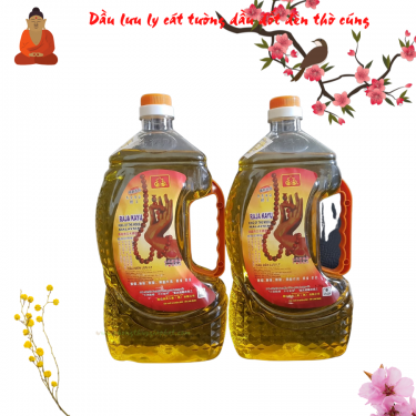 dầu lưu ly cúng phật