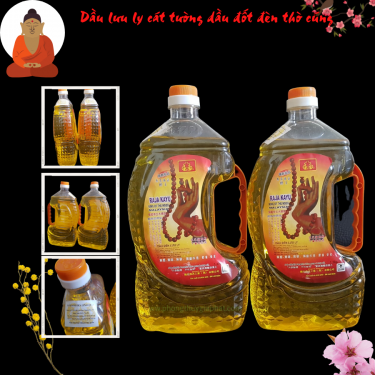 dầu lưu ly cúng phật