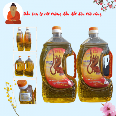 dầu lưu ly cúng phật