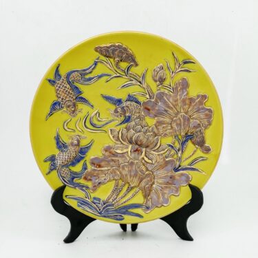 Đĩa gốm trang trí bát tràngĐĩa gốm trang trí bát tràng