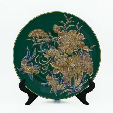 Đĩa gốm trang trí bát tràng