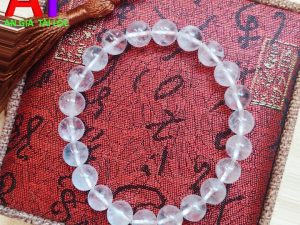 Vòng đeo tay thạch anh trắng