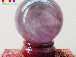 Cầu phong thủy thạch anh tím