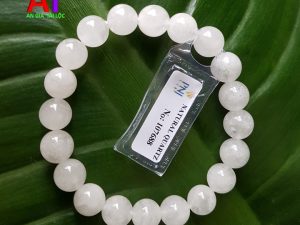 Vòng đeo tay thạch anh trắng