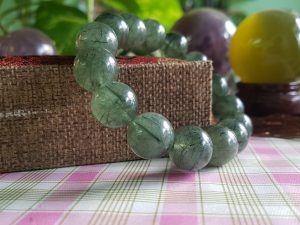 Vòng tay thạch anh tóc xanh